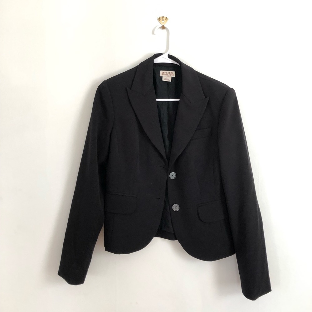 Michael Kira black blazer